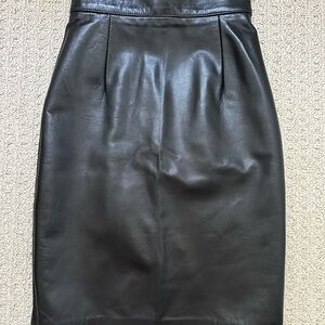 Danier leather skirt